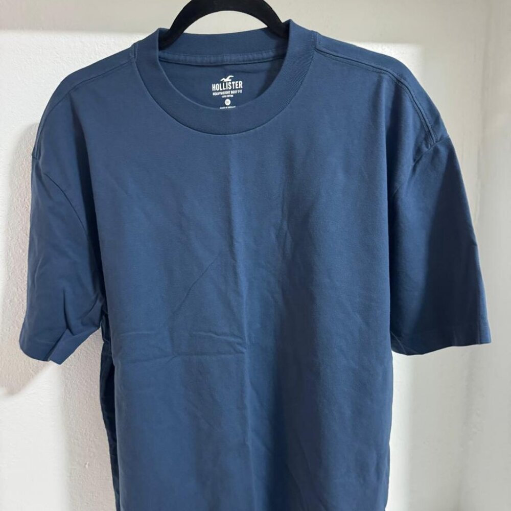 Hollister Heavyweight Boxy Crew T-Shirt
